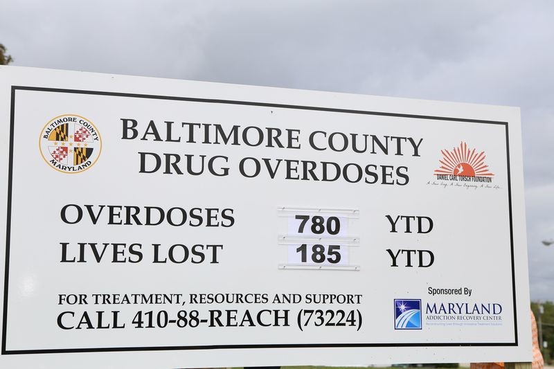 Baltimore county drug overdose statistics