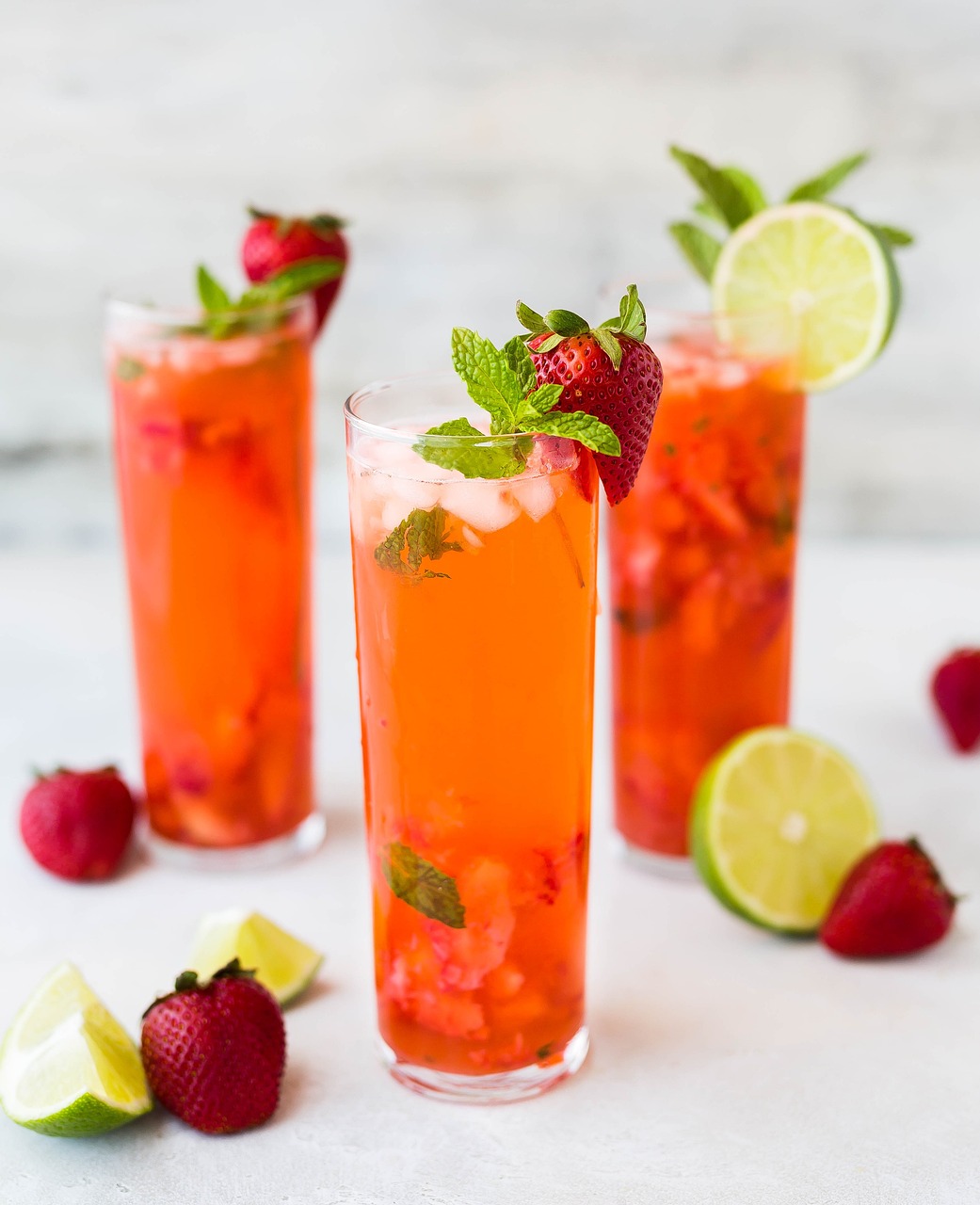 Non-alcoholic adult beverages or Mocktails